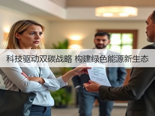 科技驱动双碳战略 构建绿色能源新生态 科技驱动双碳战略 构建绿色能源新生态