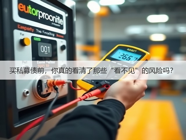 买私募债前,你真的看清了那些“看不见”的风险吗? 买私募债前,你真的看清了那些“看不见”的风险吗?
