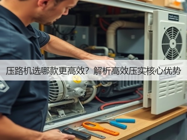 压路机选哪款更高效?解析高效压实核心优势 压路机选哪款更高效?解析高效压实核心优势
