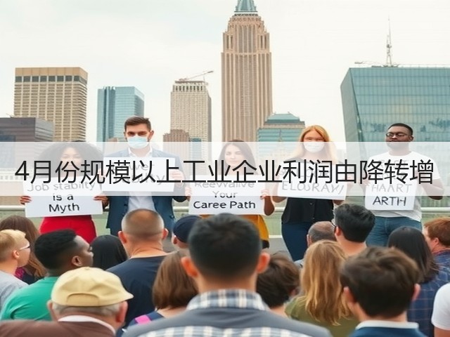 4月份规模以上工业企业利润由降转增