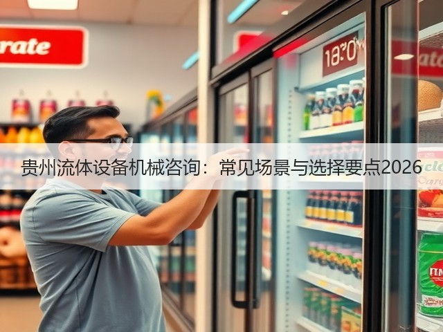 贵州流体设备机械咨询:常见场景与选择要点2026 贵州流体设备机械咨询:常见场景与选择要点2026