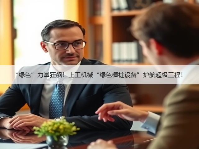 “绿色”力量狂飙!上工机械“绿色植桩设备”护航超级工程! “绿色”力量狂飙!上工机械“绿色植桩设备”护航超级工程!