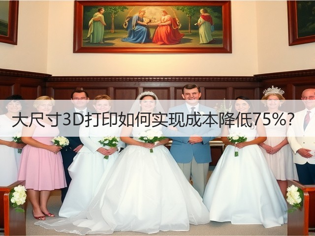 大尺寸3D打印如何实现成本降低75%? 大尺寸3D打印如何实现成本降低75%?