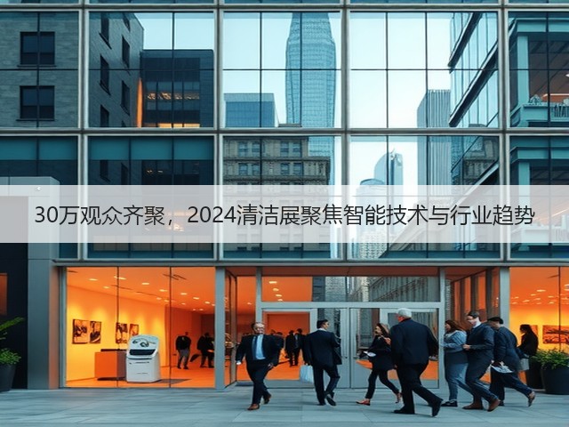 30万观众齐聚,2024清洁展聚焦智能技术与行业趋势 30万观众齐聚,2024清洁展聚焦智能技术与行业趋势