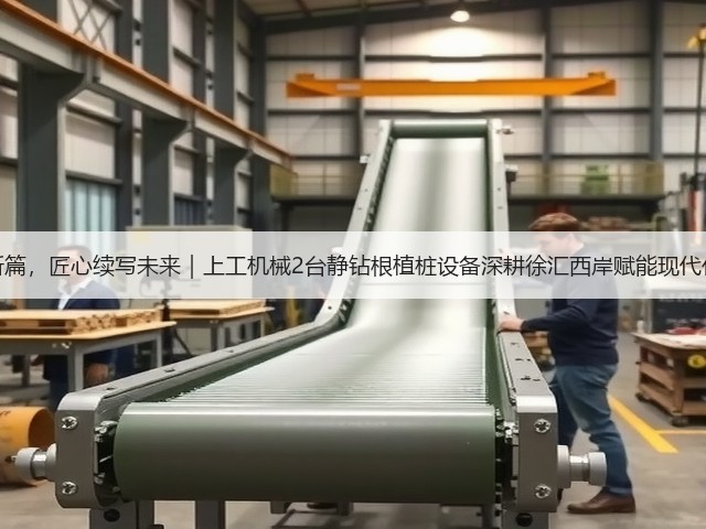 再谱育人新篇,匠心续写未来|上工机械2台静钻根植桩设备深耕徐汇西岸赋能现代化校园建设 再谱育人新篇,匠心续写未来|上工机械2台静钻根植桩设备深耕徐汇西岸赋能现代化校园建设