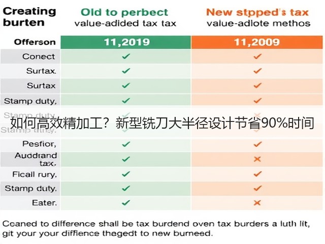 如何高效精加工?新型铣刀大半径设计节省90%时间 如何高效精加工?新型铣刀大半径设计节省90%时间