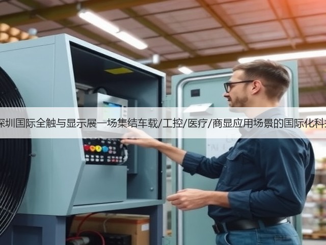 2024深圳国际全触与显示展一场集结车载/工控/医疗/商显应用场景的国际化科技盛典