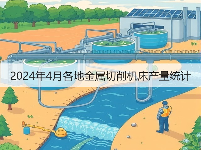 2024年4月各地金属切削机床产量统计 2024年4月各地金属切削机床产量统计