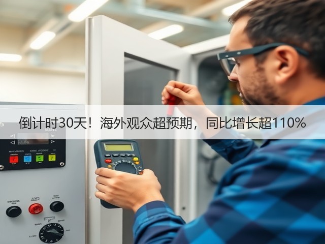倒计时30天!海外观众超预期,同比增长超110% 倒计时30天!海外观众超预期,同比增长超110%