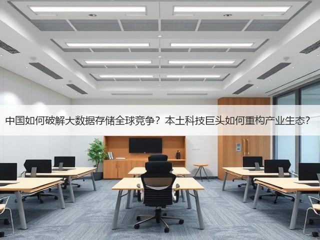 中国如何破解大数据存储全球竞争?本土科技巨头如何重构产业生态? 中国如何破解大数据存储全球竞争?本土科技巨头如何重构产业生态?