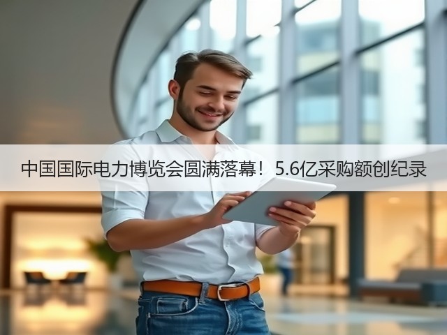 中国国际电力博览会圆满落幕!5.6亿采购额创纪录 中国国际电力博览会圆满落幕!5.6亿采购额创纪录