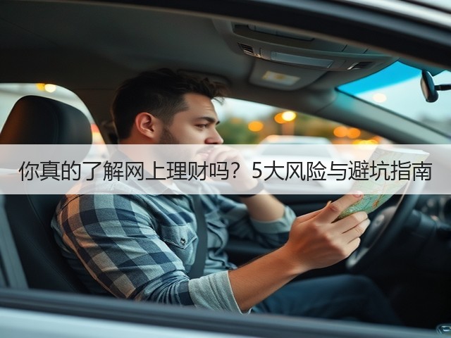 你真的了解网上理财吗？5大风险与避坑指南