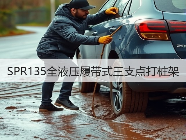 SPR135全液压履带式三支点打桩架 SPR135全液压履带式三支点打桩架