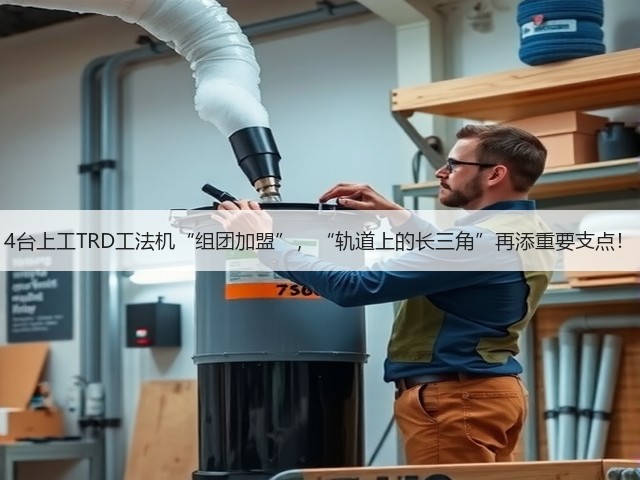 4台上工TRD工法机“组团加盟”，“轨道上的长三角”再添重要支点！