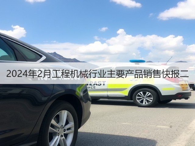 2024年2月工程机械行业主要产品销售快报二