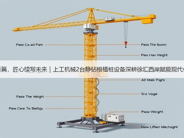 再谱育人新篇,匠心续写未来|上工机械2台静钻根植桩设备深耕徐汇西岸赋能现代化校园建设 再谱育人新篇,匠心续写未来|上工机械2台静钻根植桩设备深耕徐汇西岸赋能现代化校园建设
