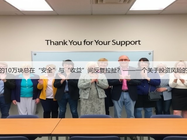 为什么你的10万块总在“安全”与“收益”间反复拉扯?——一个关于投资风险的深度拆解 为什么你的10万块总在“安全”与“收益”间反复拉扯?——一个关于投资风险的深度拆解