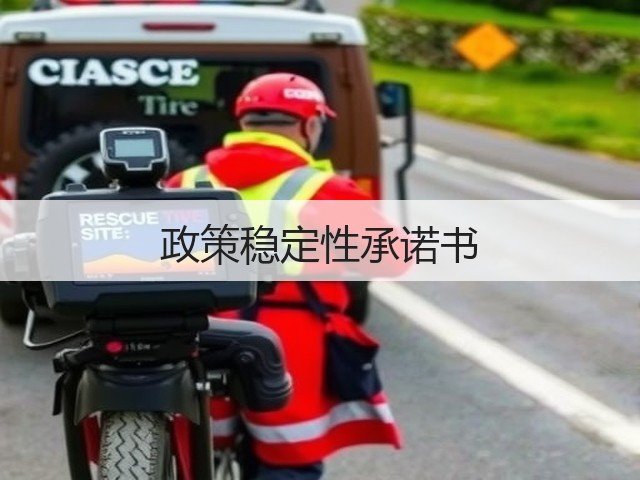 政策稳定性承诺书