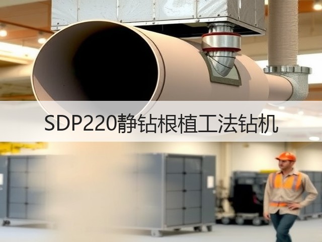SDP220静钻根植工法钻机 SDP220静钻根植工法钻机