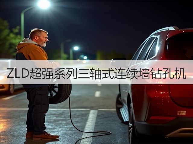 ZLD超强系列三轴式连续墙钻孔机