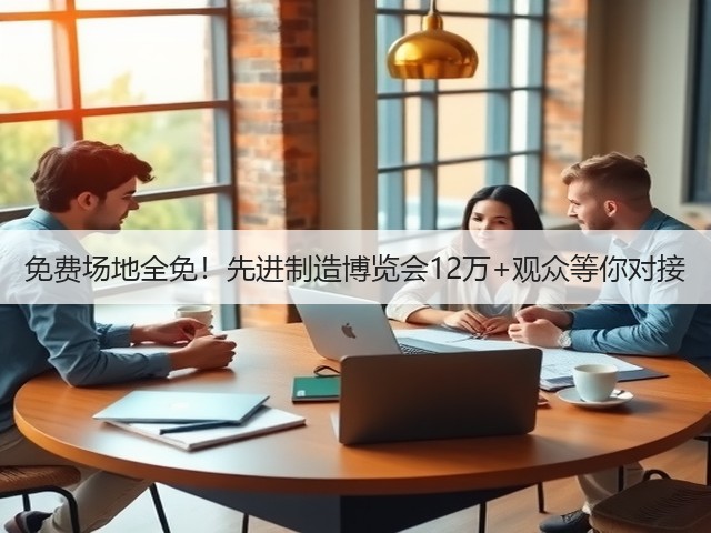 免费场地全免!先进制造博览会12万+观众等你对接 免费场地全免!先进制造博览会12万+观众等你对接