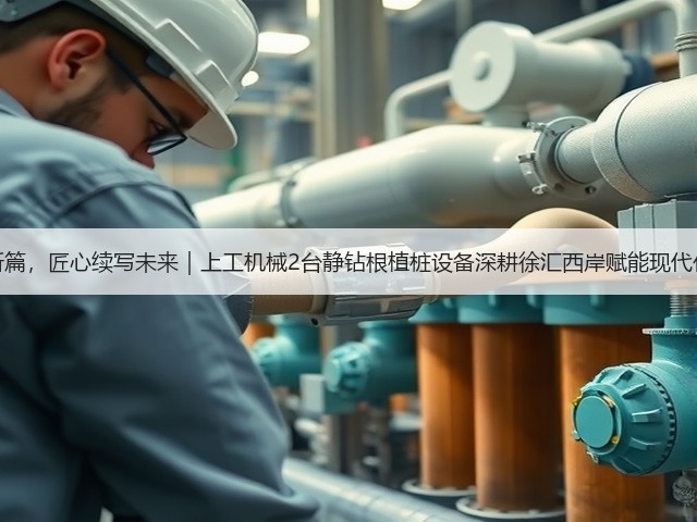 再谱育人新篇,匠心续写未来|上工机械2台静钻根植桩设备深耕徐汇西岸赋能现代化校园建设 再谱育人新篇,匠心续写未来|上工机械2台静钻根植桩设备深耕徐汇西岸赋能现代化校园建设