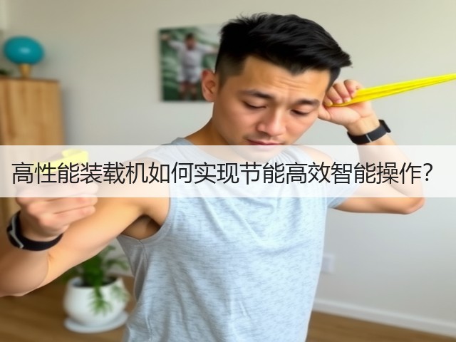 高性能装载机如何实现节能高效智能操作？