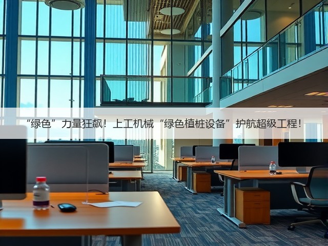 “绿色”力量狂飙!上工机械“绿色植桩设备”护航超级工程! “绿色”力量狂飙!上工机械“绿色植桩设备”护航超级工程!