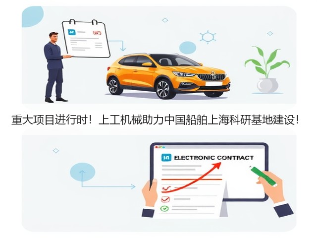 重大项目进行时!上工机械助力中国船舶上海科研基地建设! 重大项目进行时!上工机械助力中国船舶上海科研基地建设!