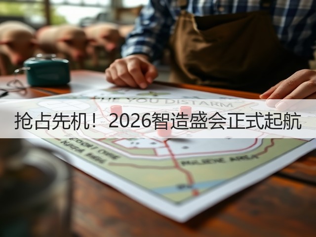 抢占先机！2026智造盛会正式起航