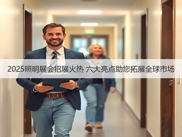 2025照明展会招展火热 六大亮点助您拓展全球市场