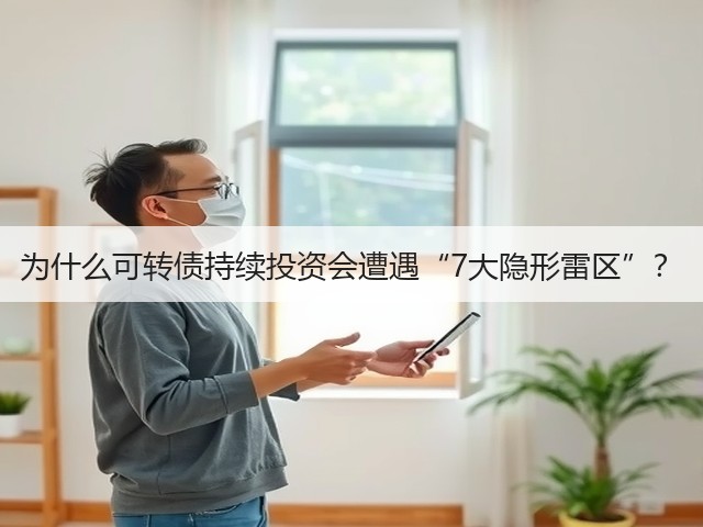 为什么可转债持续投资会遭遇“7大隐形雷区”? 为什么可转债持续投资会遭遇“7大隐形雷区”?
