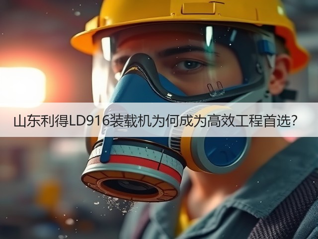 山东利得LD916装载机为何成为高效工程首选？