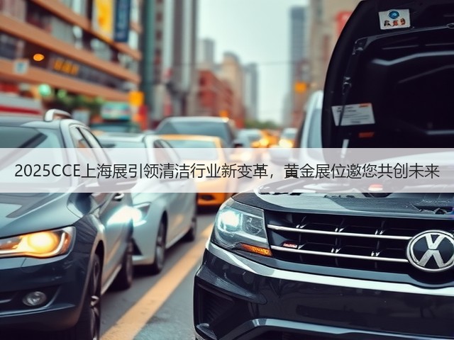 2025CCE上海展引领清洁行业新变革,黄金展位邀您共创未来 2025CCE上海展引领清洁行业新变革,黄金展位邀您共创未来