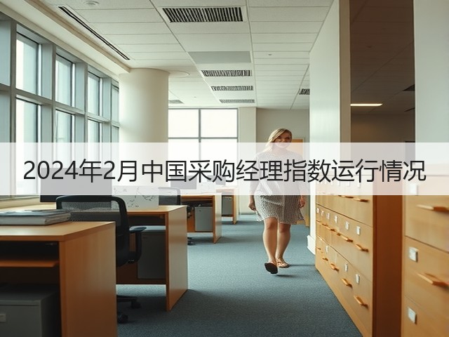 2024年2月中国采购经理指数运行情况