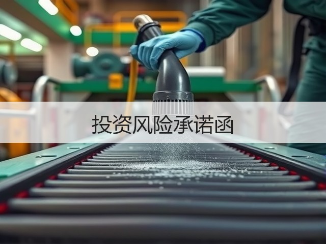 投资风险承诺函 投资风险承诺函