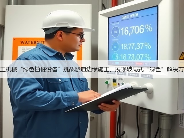 上工机械“绿色植桩设备”挑战隧道边缘施工,展现破局式“绿色”解决方案 上工机械“绿色植桩设备”挑战隧道边缘施工,展现破局式“绿色”解决方案