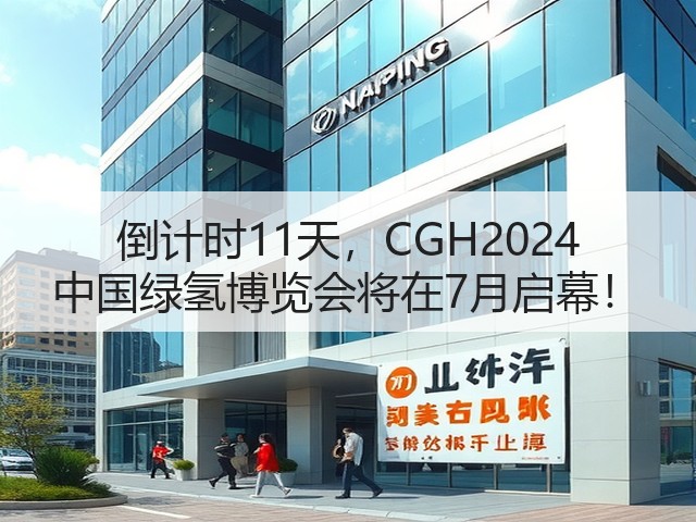 倒计时11天，CGH2024 中国绿氢博览会将在7月启幕！