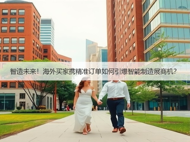智造未来!海外买家携精准订单如何引爆智能制造展商机? 智造未来!海外买家携精准订单如何引爆智能制造展商机?