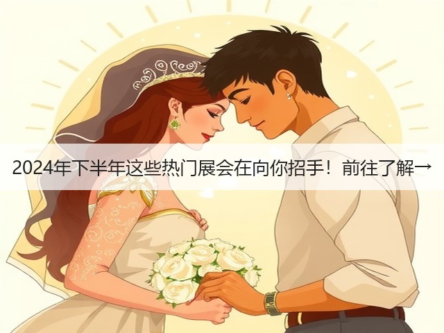 2024年下半年这些热门展会在向你招手！前往了解→