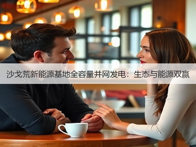 沙戈荒新能源基地全容量并网发电：生态与能源双赢