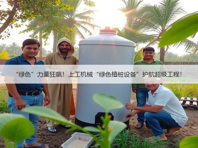 “绿色”力量狂飙!上工机械“绿色植桩设备”护航超级工程! “绿色”力量狂飙!上工机械“绿色植桩设备”护航超级工程!