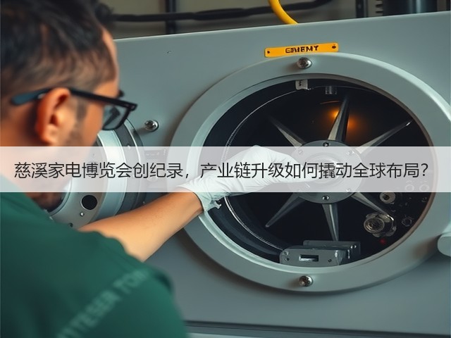 慈溪家电博览会创纪录,产业链升级如何撬动全球布局? 慈溪家电博览会创纪录,产业链升级如何撬动全球布局?