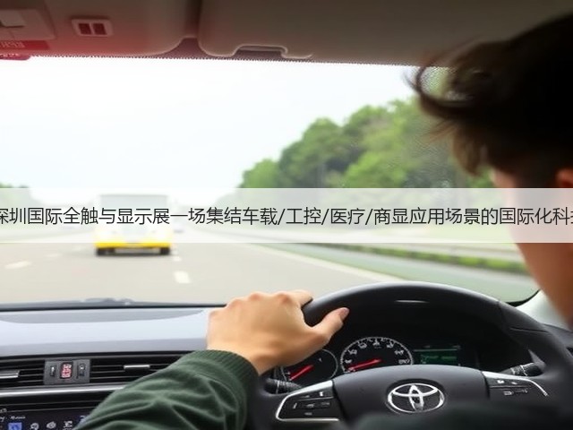 2024深圳国际全触与显示展一场集结车载/工控/医疗/商显应用场景的国际化科技盛典