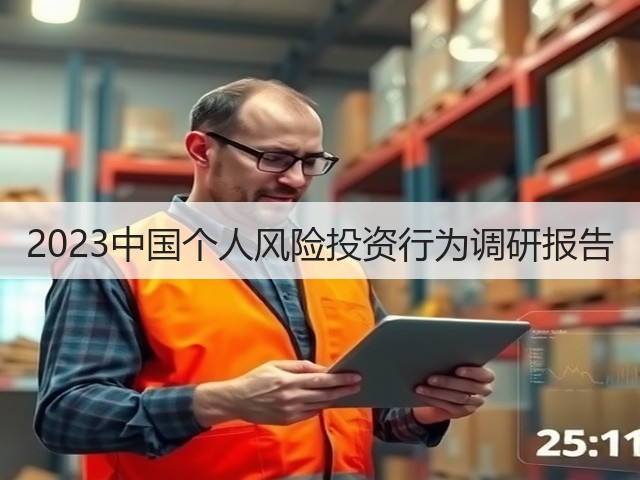 2023中国个人风险投资行为调研报告 2023中国个人风险投资行为调研报告