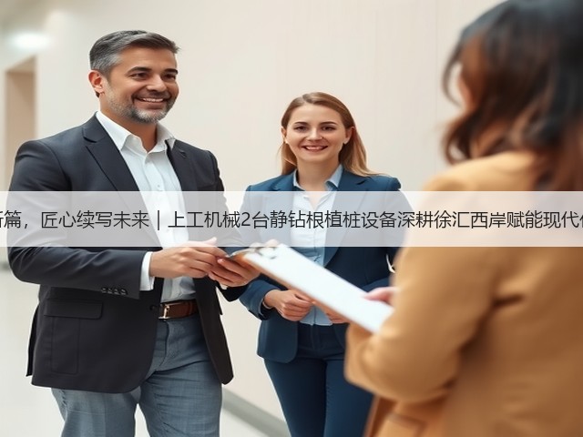 再谱育人新篇,匠心续写未来|上工机械2台静钻根植桩设备深耕徐汇西岸赋能现代化校园建设 再谱育人新篇,匠心续写未来|上工机械2台静钻根植桩设备深耕徐汇西岸赋能现代化校园建设
