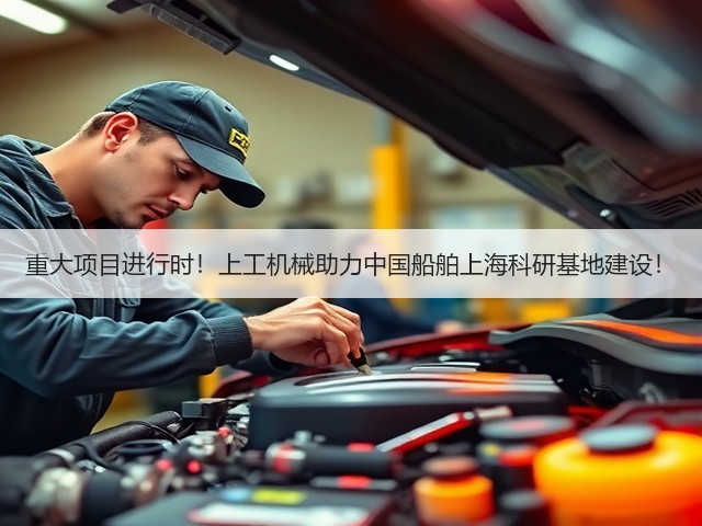 重大项目进行时!上工机械助力中国船舶上海科研基地建设! 重大项目进行时!上工机械助力中国船舶上海科研基地建设!