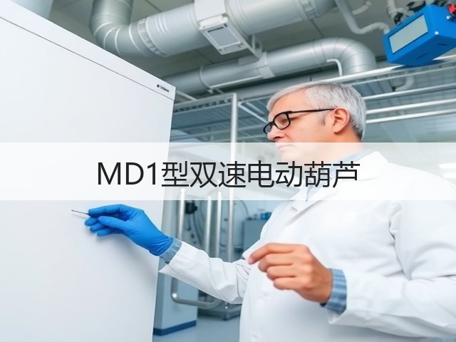 MD1型双速电动葫芦 MD1型双速电动葫芦