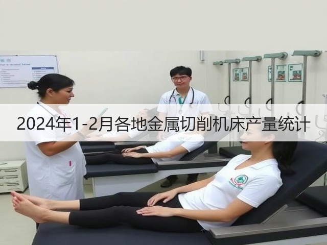 2024年1-2月各地金属切削机床产量统计 2024年1-2月各地金属切削机床产量统计