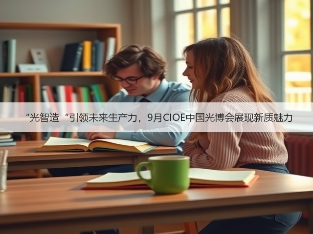 “光智造“引领未来生产力，9月CIOE中国光博会展现新质魅力